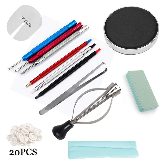Watch Movement Casing Cushion Pads – Leather Protective Holder for Repair & Battery Change (1/4/6/9/13PCS)