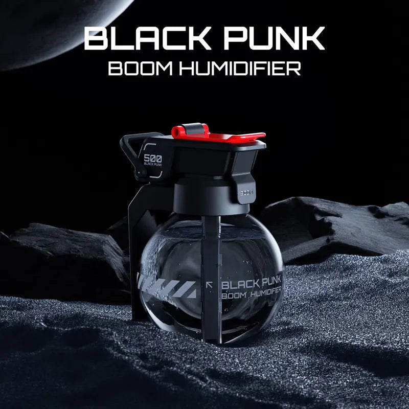 2025 Cyberpunk Grenade Air Humidifier – Essential Oil Aromatherapy Diffuser, Creative Gift for Esports Fans