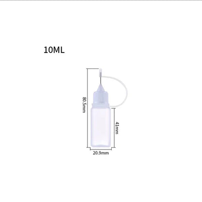 50ML Plastic Liquid Alcohol Dispenser Bottle for Rosin, Solder Flux Paste, PCB Cleaning & Welding Repair Tools