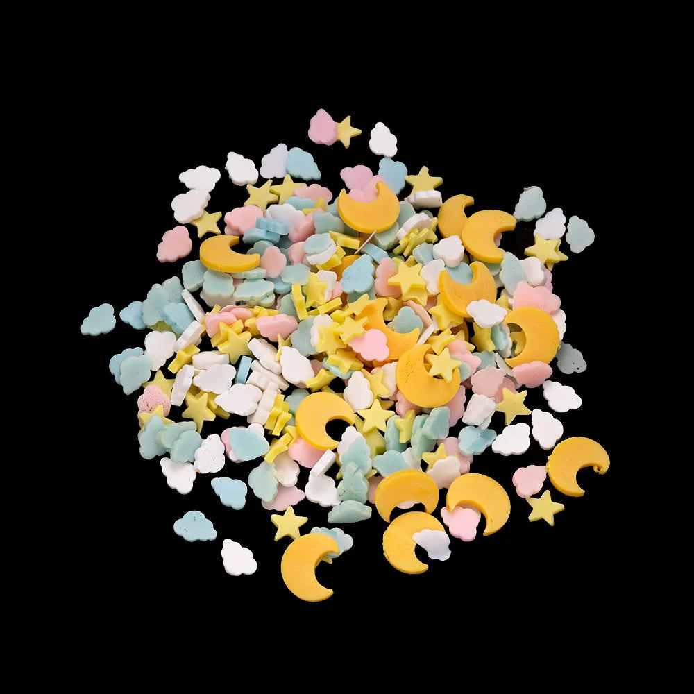 1000PCS Polymer Clay Fruit Slices – Resin DIY Craft Supplies for Jewelry, Epoxy, Silicone Mold & Cellphone Decoration