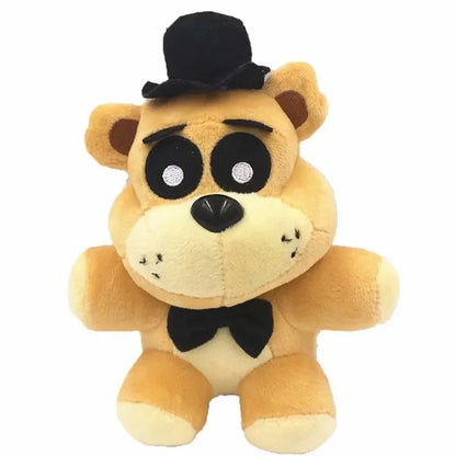 Five Nights at Freddy’s Plush Toy Set – Cute FNAF Stuffed Dolls Bonnie, Bear, Foxy & Freddy for Kids Gift