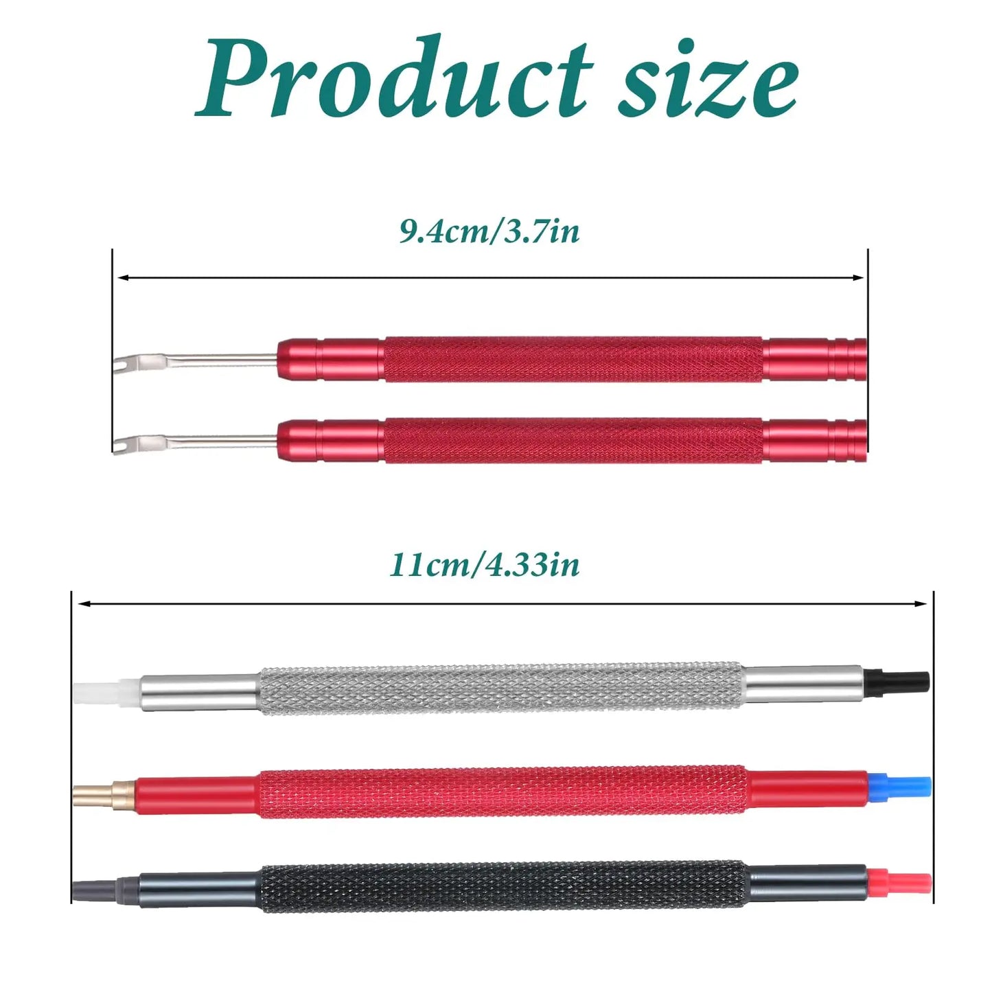 Stainless Steel Watch Hand Repair Tool Kit - Precision Hand Setting & Pointer Adjustment Pusher Set