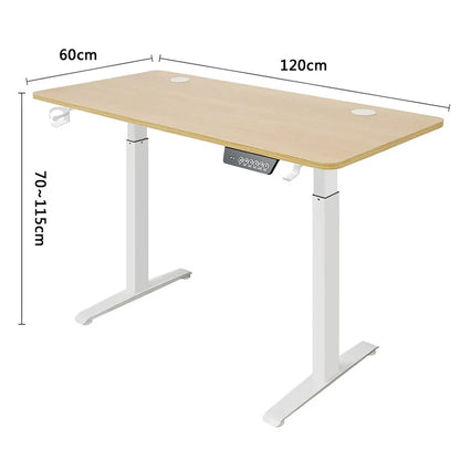 Height-Adjustable Standing Desk – Smart Motion Computer Desk for Study, Gaming, and Office Use