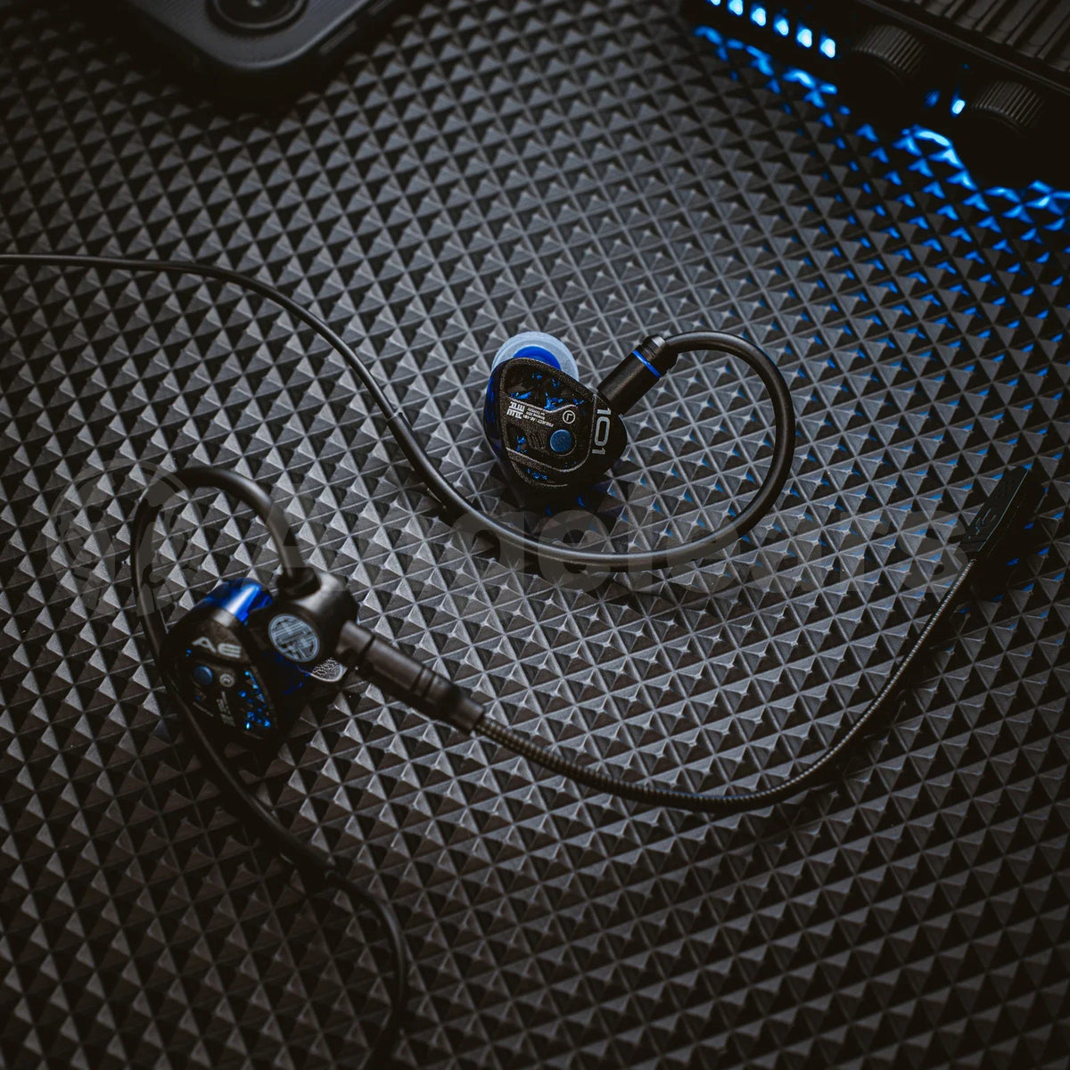 TANGZU X Angelears AE101 In-Ear Monitor - Purple 10mm Glass Diaphragm Dynamic Driver Gaming Earphones