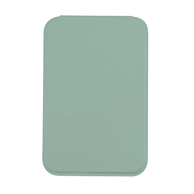 Mini Folding Makeup Mirror – Portable Pocket Mirror with Handle, Single-Sided for Women