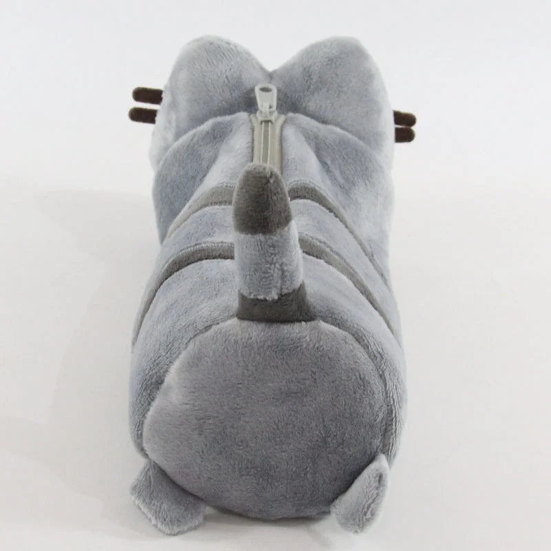 Cute Pusheen Cat Pencil Case - Large-Capacity Cartoon Stationery Organizer, Multipurpose Travel and Cosmetic Storage Pouch, Gift for Students