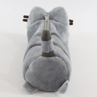 Cute Pusheen Cat Pencil Case - Large-Capacity Cartoon Stationery Organizer, Multipurpose Travel and Cosmetic Storage Pouch, Gift for Students