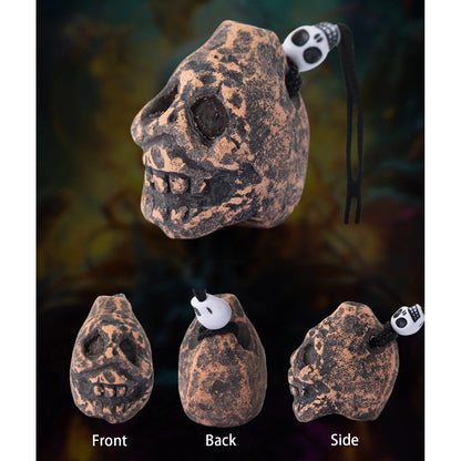 Aztec Death Whistle with Human Screaming Sound | Loud Scream Prop for Halloween, Cosplay & Outdoor Activities