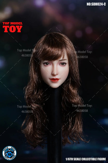 SUPER DUCK 1/6 Scale Beauty Head Sculpt — SDH018/024/027/028/030/032/042 for 12" TBL PH JO Action Figures
