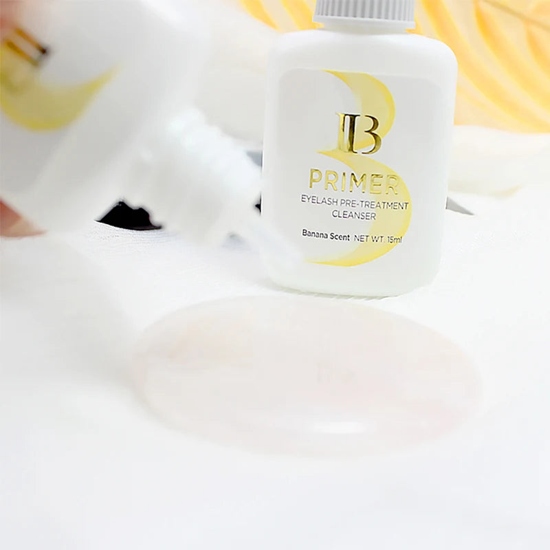 IBeauty Super Bonder Banana Primer — Fast-Dry, Long-Lasting Korean Eyelash Extension Adhesive Booster