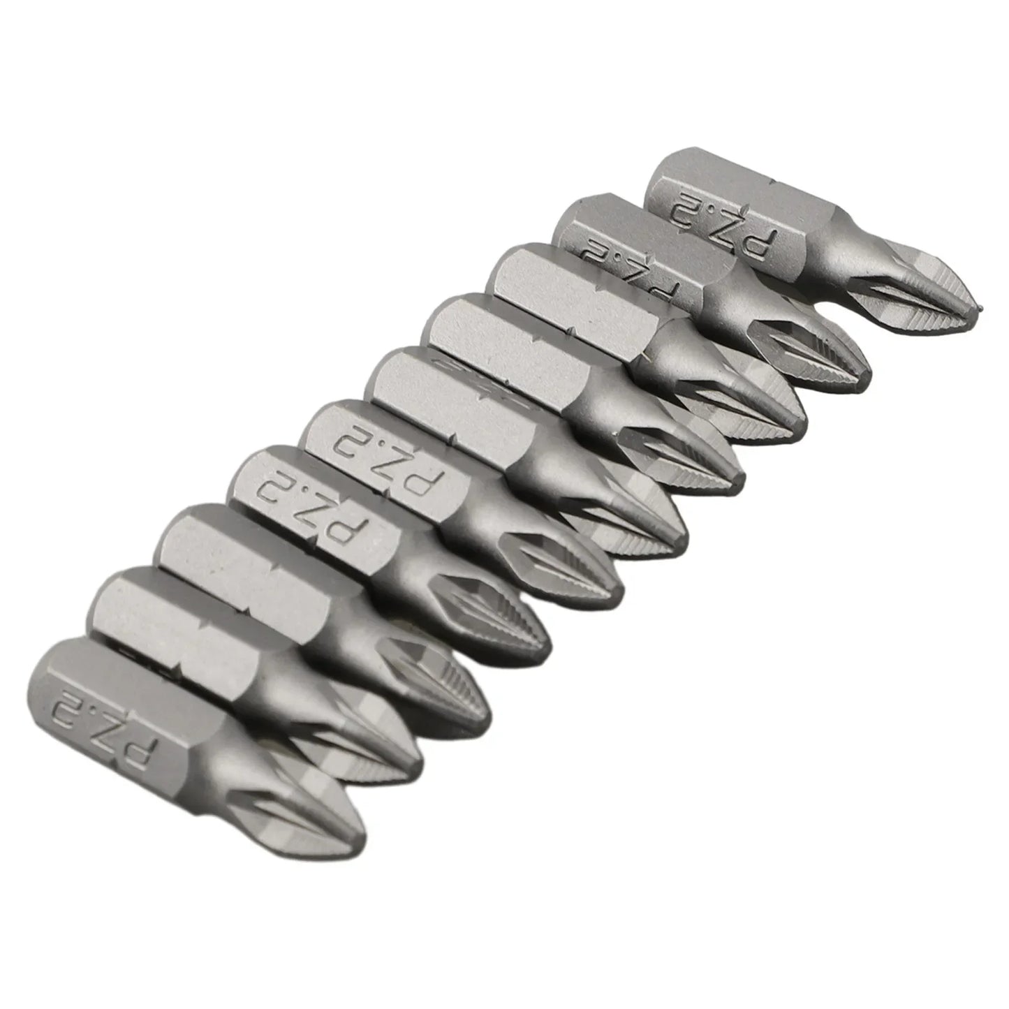 10-Pcs 25mm Anti-Slip Magnetic Hex Shank Screwdriver Bit Set – PH1, PH2, PH3, PZ1, PZ2, PZ3 Drill Bits
