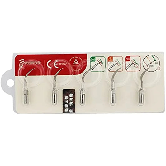 5 Work Tips Woodpecker G1, G2, G3, G4, P1 for Dental Cleaning – Woodpecker Dental Tools