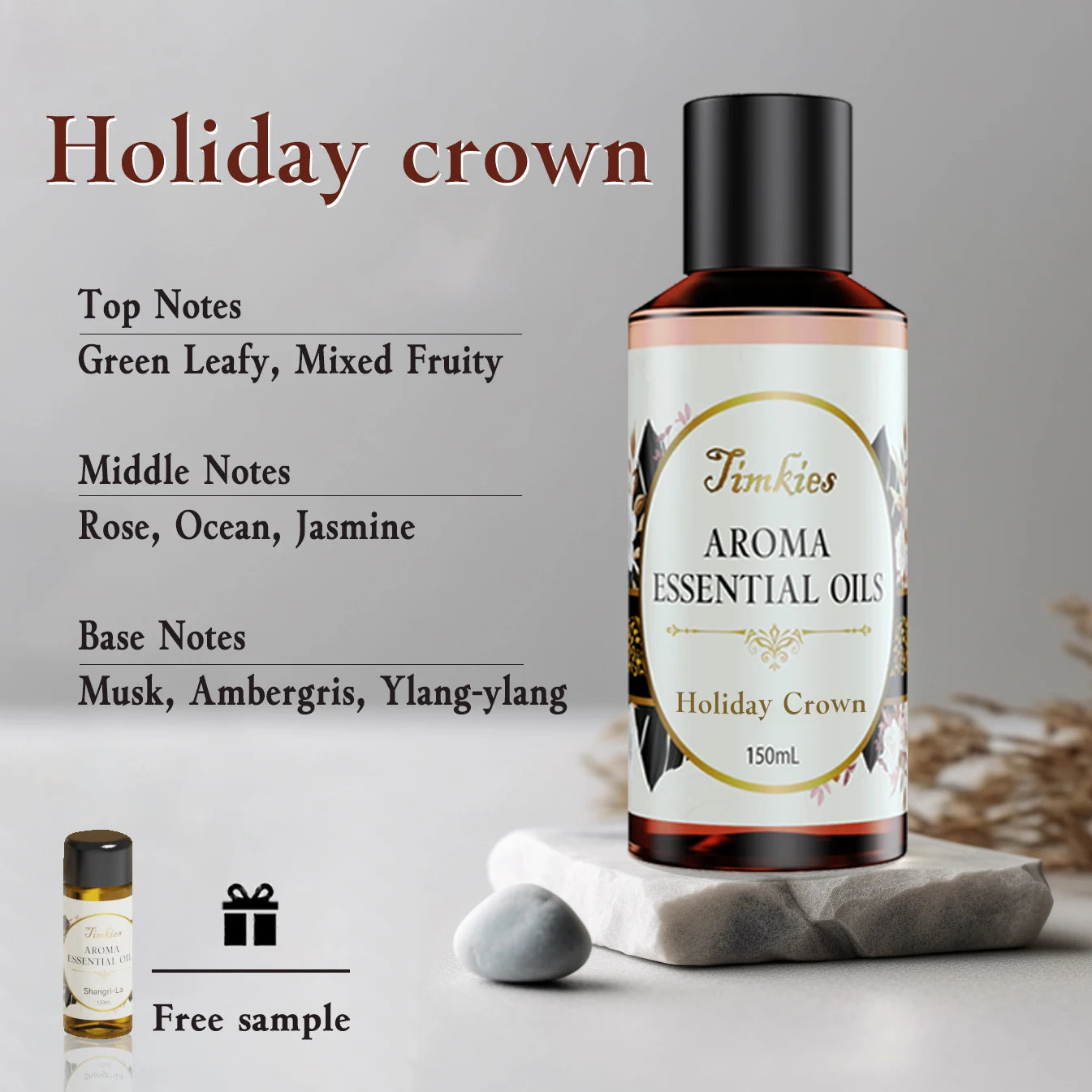 150ml Aroma Diffuser Essential Oil - Hotel Scent for Home, Office, SPA, Car & Clubs (Burj Al Arab Fragrance)