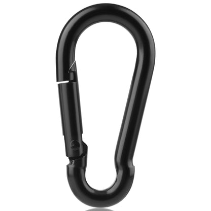 Stainless Steel Spring Snap Carabiner Hooks - 6/12/24Pcs M4 M5 M6 Quick Link Lock Rings for Outdoor & DIY Use