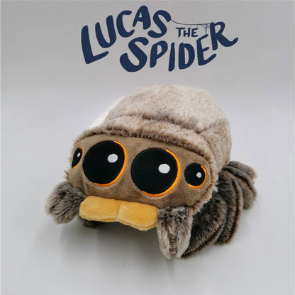 Black Spider Plush Toy — Soft Stuffed Animal Pillow, Little Lucas Anime Game Room Decor & Kids Gift