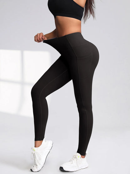CHRLEISURE 2.0 Gym Leggings for Women – High-Waisted Fitness Activewear with Pockets for Running & Outdoors