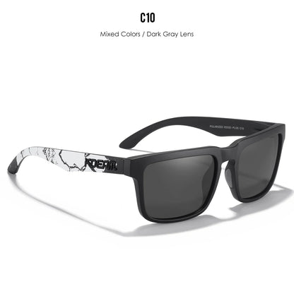 KDEAM Large Size Polarized Men’s Sunglasses – Photochromic Night Vision Oversized Fashion Shades for Men & Women, 154mm Width