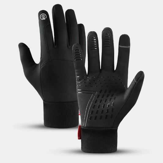 Autumn Winter Outdoor Cycling Gloves – Water & Windproof, Thicken Warm, Touchscreen, Shockproof, Non-Slip for Men