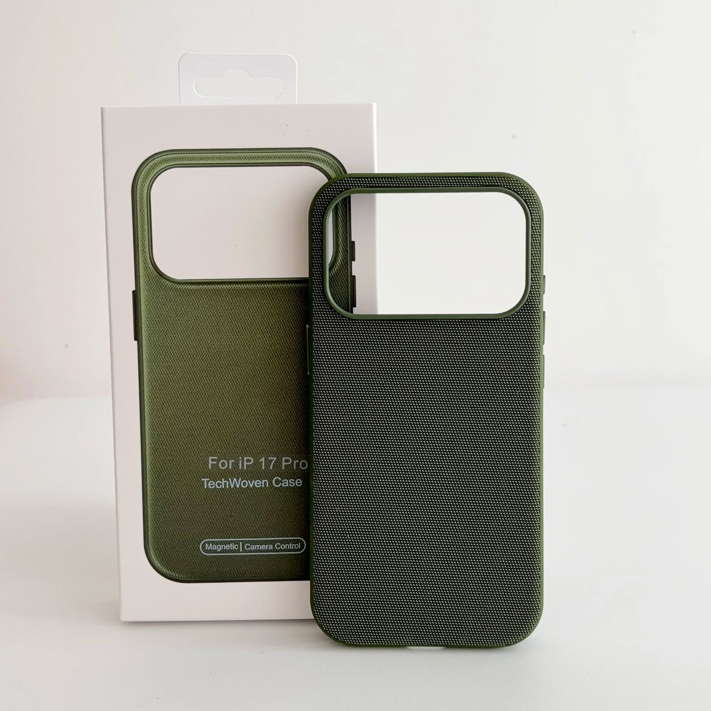 Luxury TechWoven MagSafe Case - Magnetic Wireless Charging Cover for iPhone 11-18 Pro Max