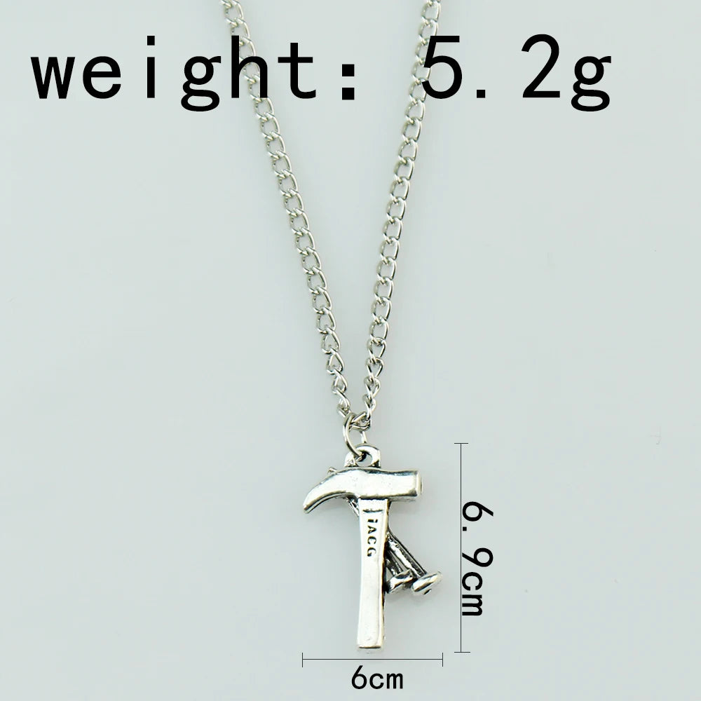 Jujutsu Kaisen Fushiguro Toji Sword Necklace - Spear of Tianri Knife Cosplay Pendant Choker Jewelry for Fans