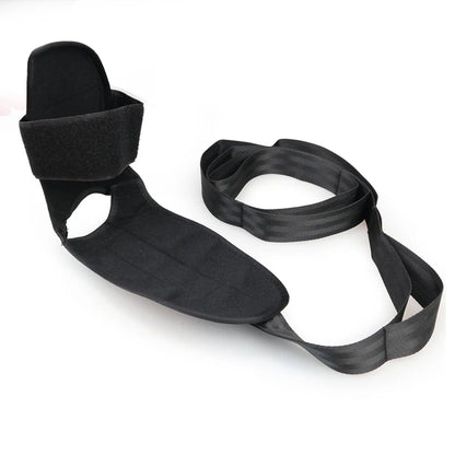 Yoga & Fitness Stretching Band – Leg Flexibility, Rehabilitation, Plantar Fasciitis Foot Care Training Belt
