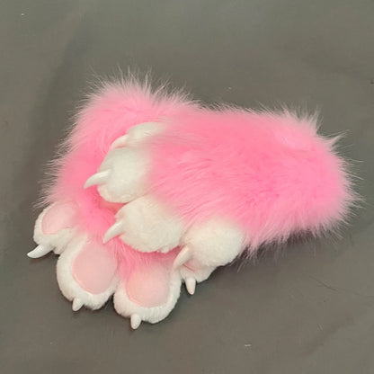 Custom Furry PAWS Long Gloves – Cartoon Kigurumi Fursuit Cosplay Costume Accessory Pair