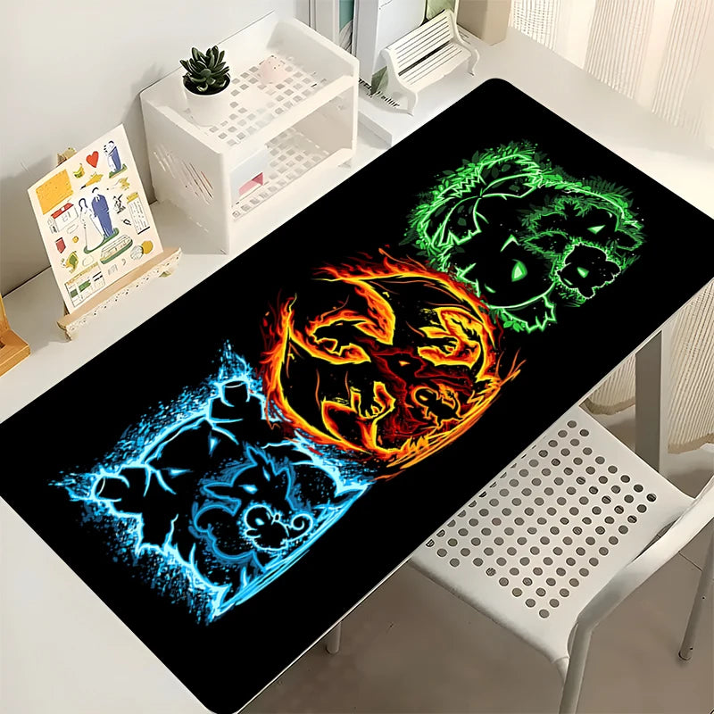 Kawaii Gaming Mouse Pad - Cartoon Desk Mat for Keyboard, Mouse, and Computer Accessories