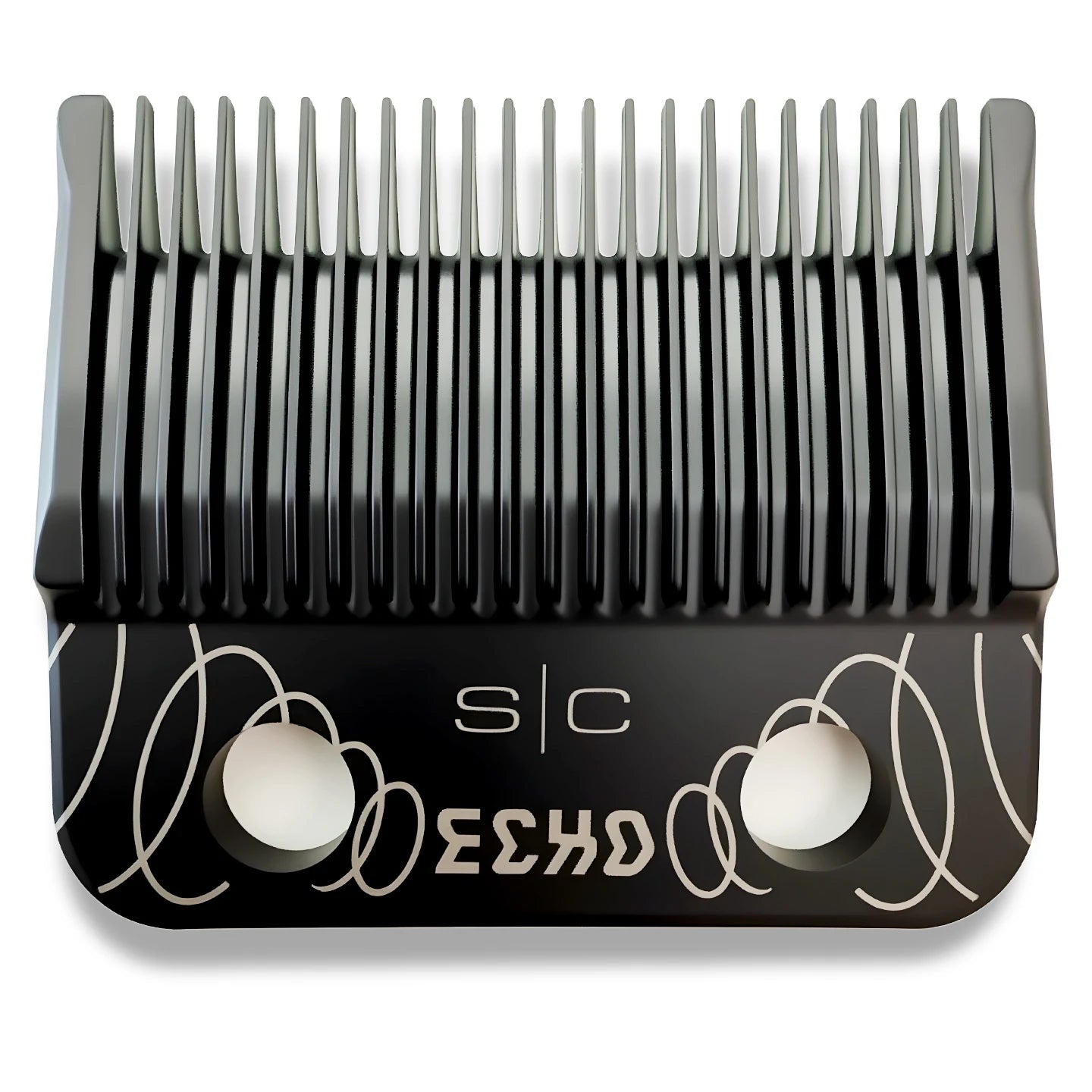 Professional Electric Clipper Replacement Blade - ECHO CRUNCH Compatible Barber Fade Blade