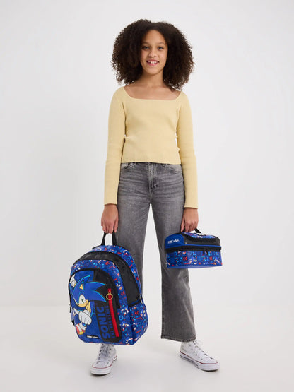 Australia Smiggle Sonic Cartoon Backpack – Kids School Bag Anime Student Gift