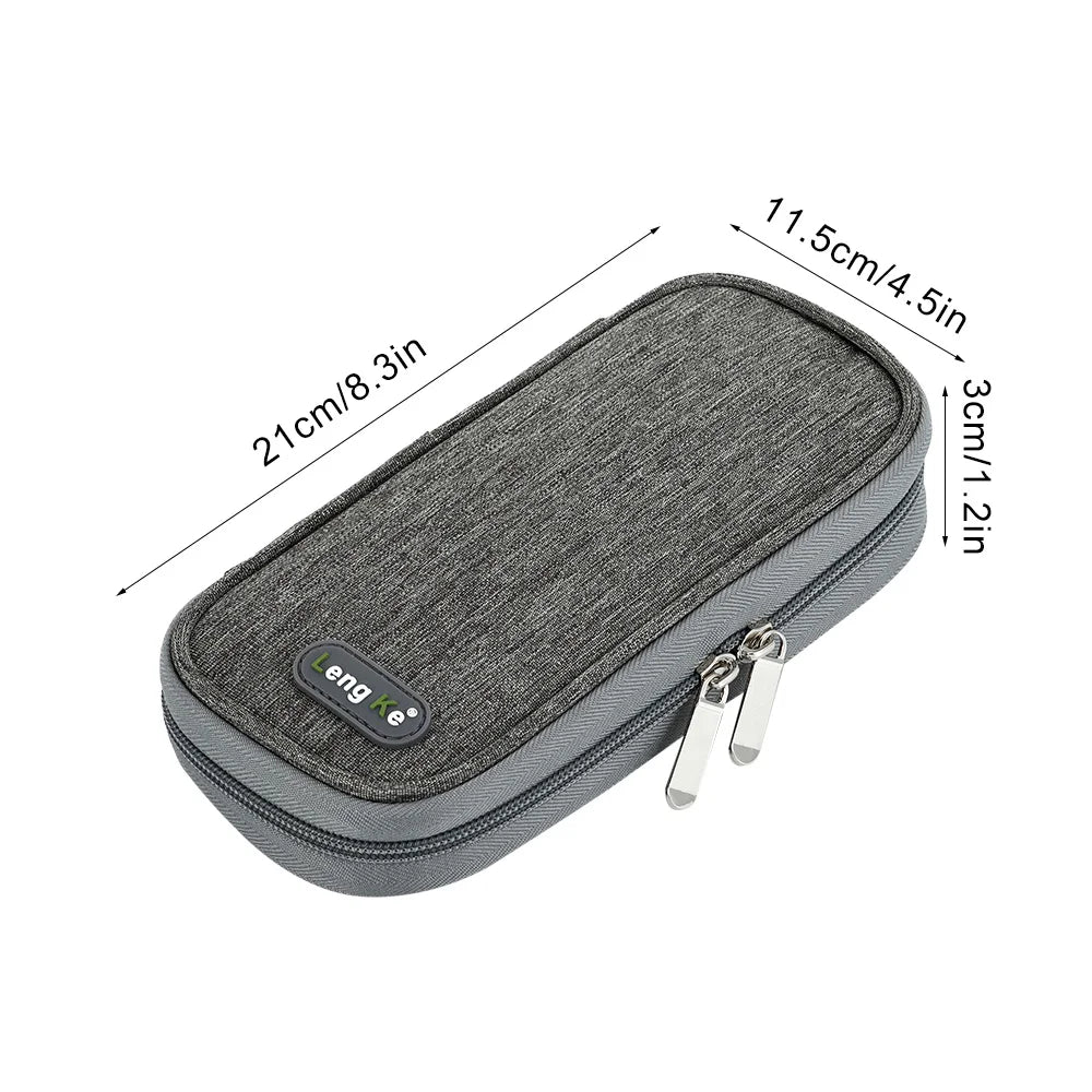 Insulin Cooling Bag without Gel – Oxford Medical Portable Thermal Insulated Travel Case for Diabetics, Pill Protector
