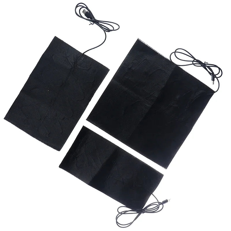 USB Far Infrared High-Temperature Heater – Carbon Fiber Electric Waist & Knee Heating Pad