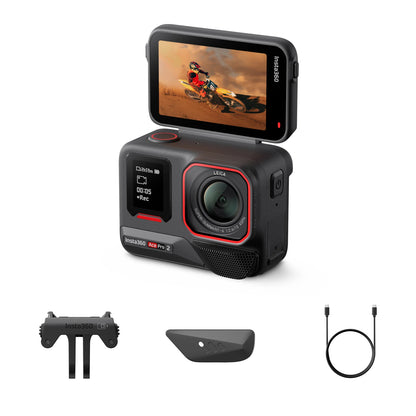 Insta360 Ace Pro 2 – 8K Waterproof Action Camera Co-Engineered with Leica, 1/1.3" Sensor, Dual AI Chip, Superior Low Light Performance