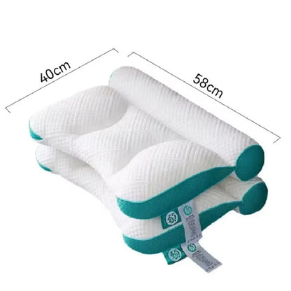 Cervical Pillow, PE Hose-Filled Sleeping Pillow, Japan Style Orthopedic Neck Protection Cushion, 40x58cm Bedding (1PC)