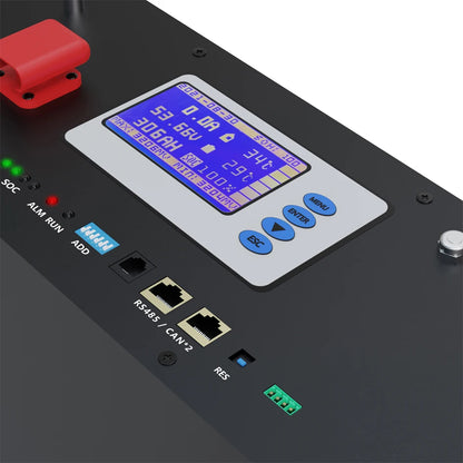 LiFePO4 48V 300Ah 15kWh Battery Pack – 6000+ Cycles, Bluetooth, RS485 CAN BMS, 51.2V Options, EU Stock