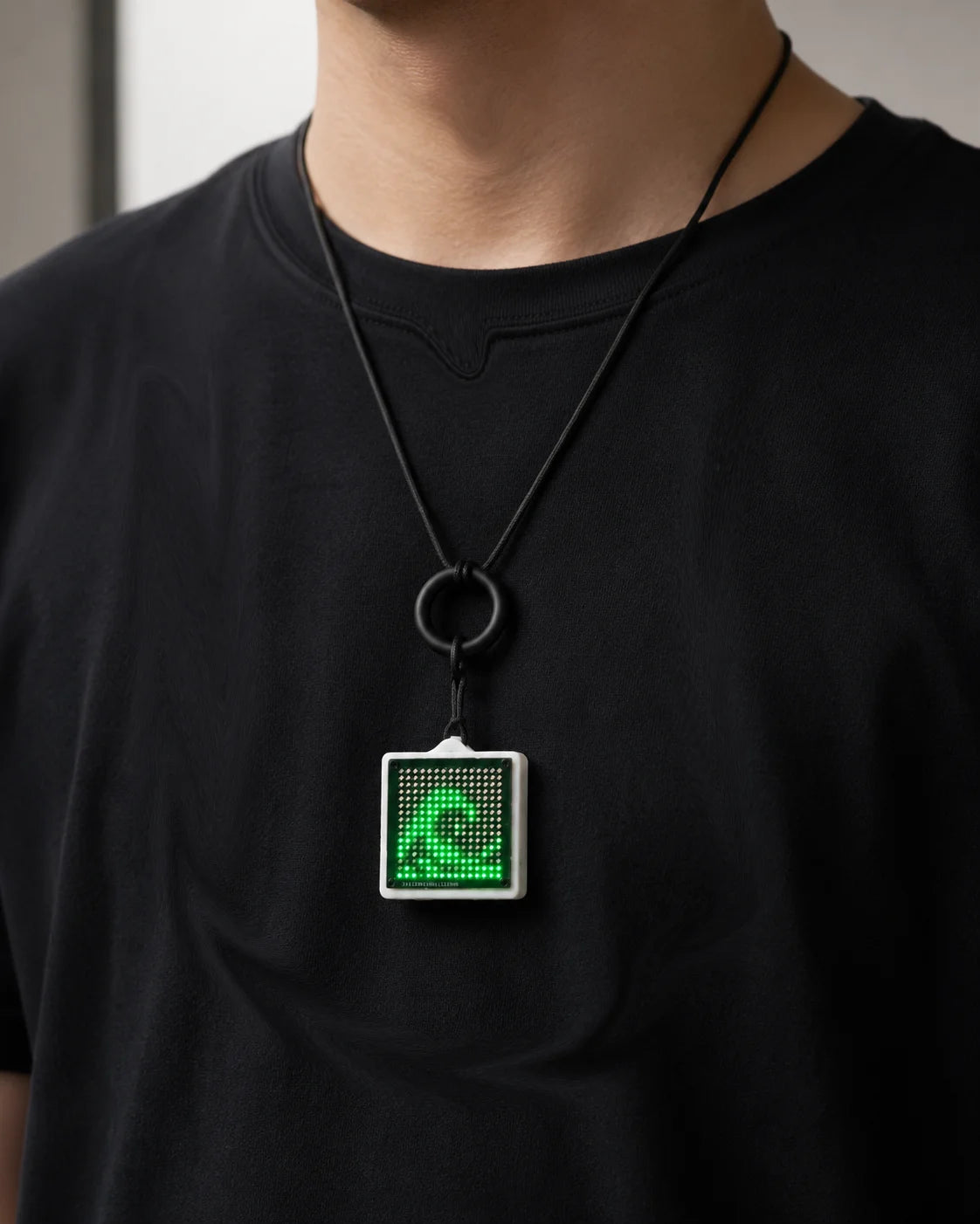 Water Wave Flow Simulation Pendant - Luminous Desktop Ornament & Decorative Bag or Necklace Charm