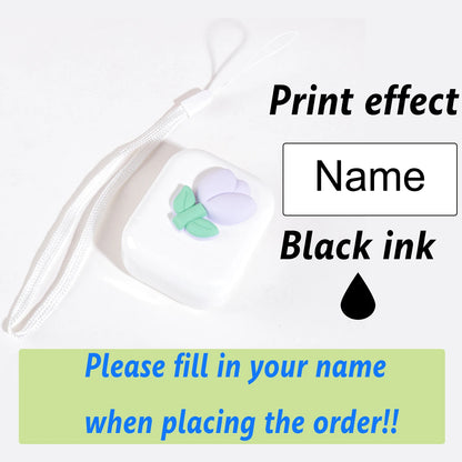 Custom Kids Name Stamp - Personalized Waterproof Clothing Label & Signature Seal