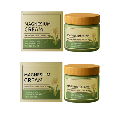 Magnesium Soothing Body Cream - Deep Moisturizing Muscle & Joint Comfort Cream for All Skin Types