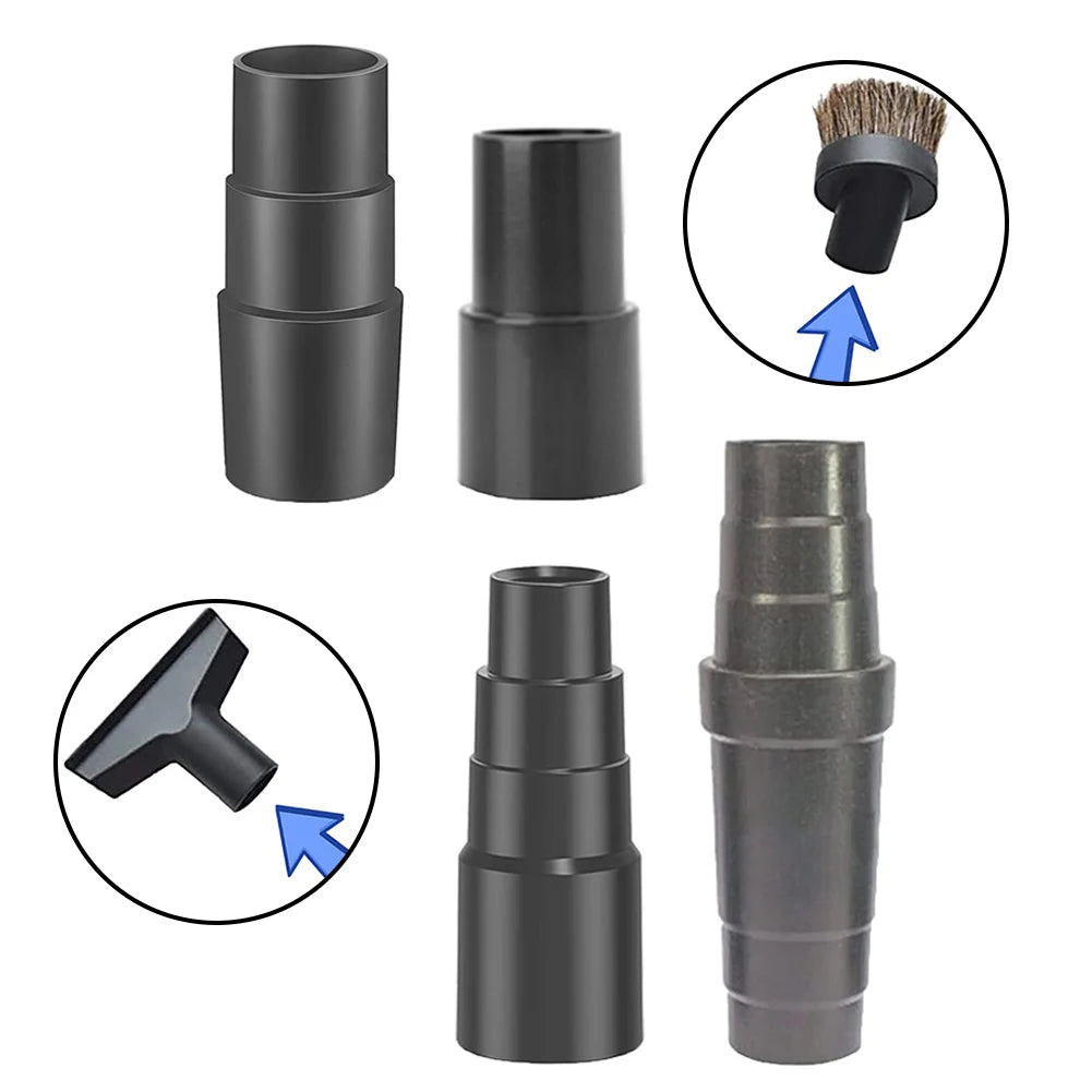 4pcs Vacuum Attachment Adapter Kit – 1 1/2 Inch to 1 1/4 Inch Pool Hose Converter for Vacext's Vacuum Hose