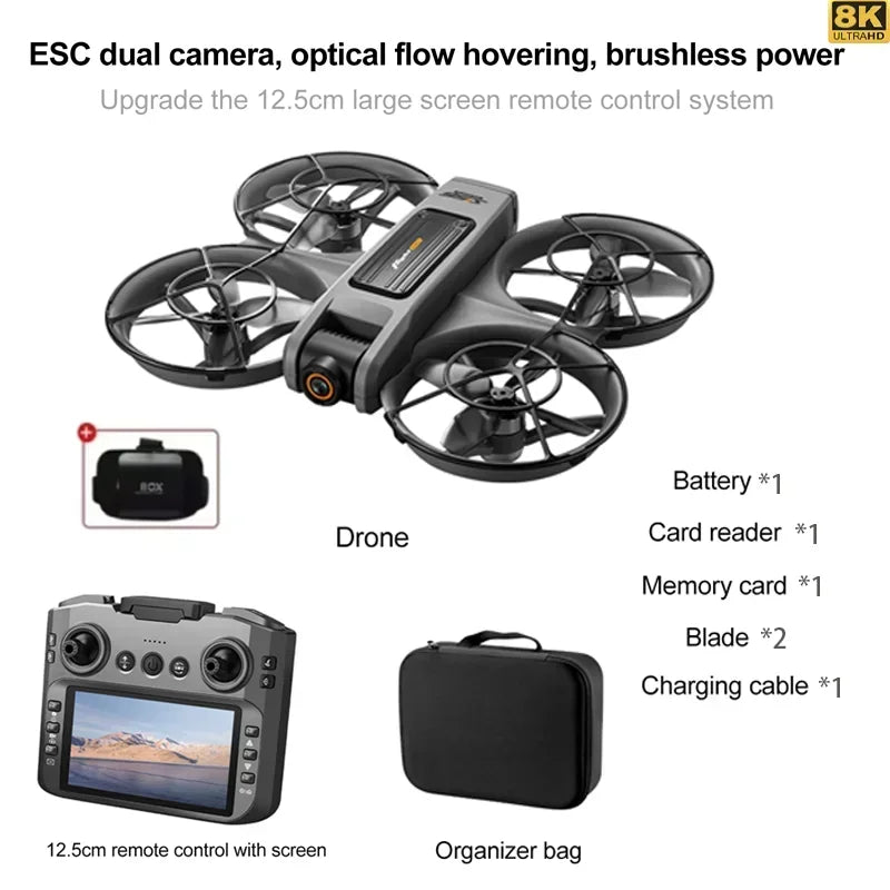 S156 Drone 8K GPS WIFI | Professional Dual Camera HD Quadcopter UAV with Remote Control
