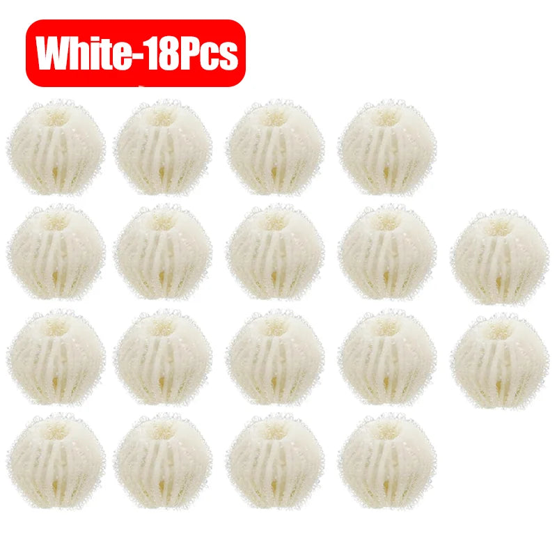 Reusable Pet Hair Filter Balls - Washing Machine Lint Remover Floating Balls for Dog & Cat Hair Catcher