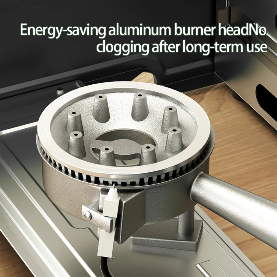 Cassette Gas Stove — 2900W Portable Outdoor & Household Grill for Camping, Kitchen, and Barbecue