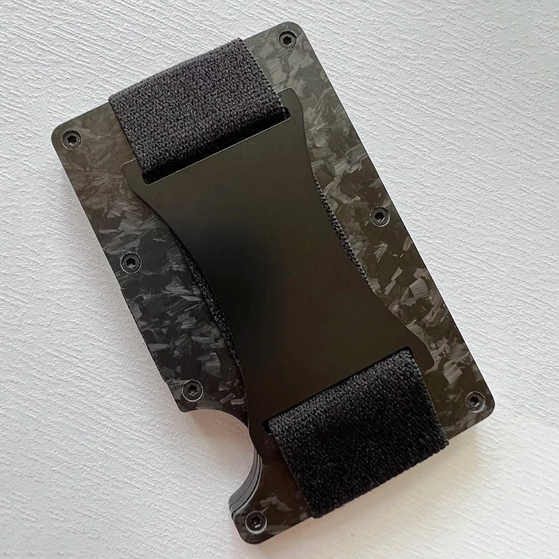 RFID Blocking Metal Wallet – Slim Aluminum Credit Card Holder & Money Clip for Business and ID, 2024 All Colors