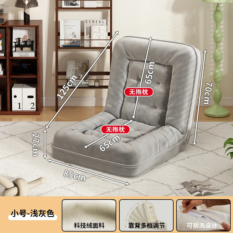 Human Kennel Lazy Sofa - Folding Recliner & Compact Sofa Bed for Bedroom
