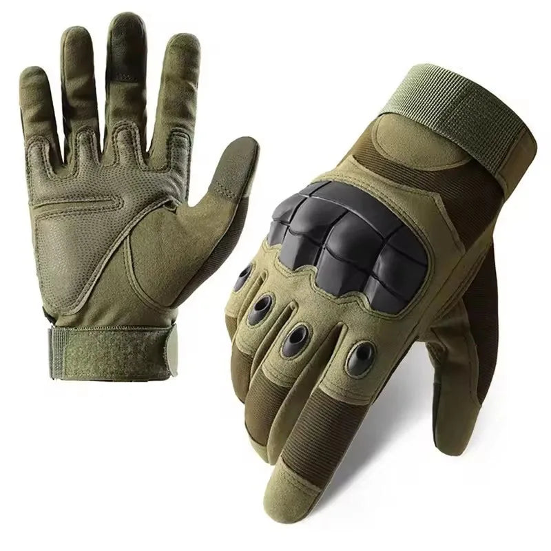 Touchscreen Motorcycle Riding Gloves - Breathable Full-Finger Spring & Summer Motocross Gloves
