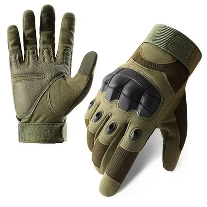 Touchscreen Motorcycle Riding Gloves - Breathable Full-Finger Spring & Summer Motocross Gloves