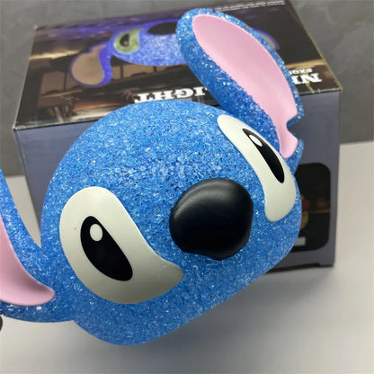 Disney Stitch 3D Projection Night Light – USB Cartoon Desk Lamp & Reading Light for Kids Gifts