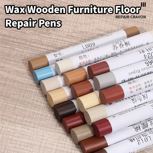 Waterproof Wood Repair Pen - Furniture Scratch Touch Up Marker for Floors, Doors, Windows & Home Improvement