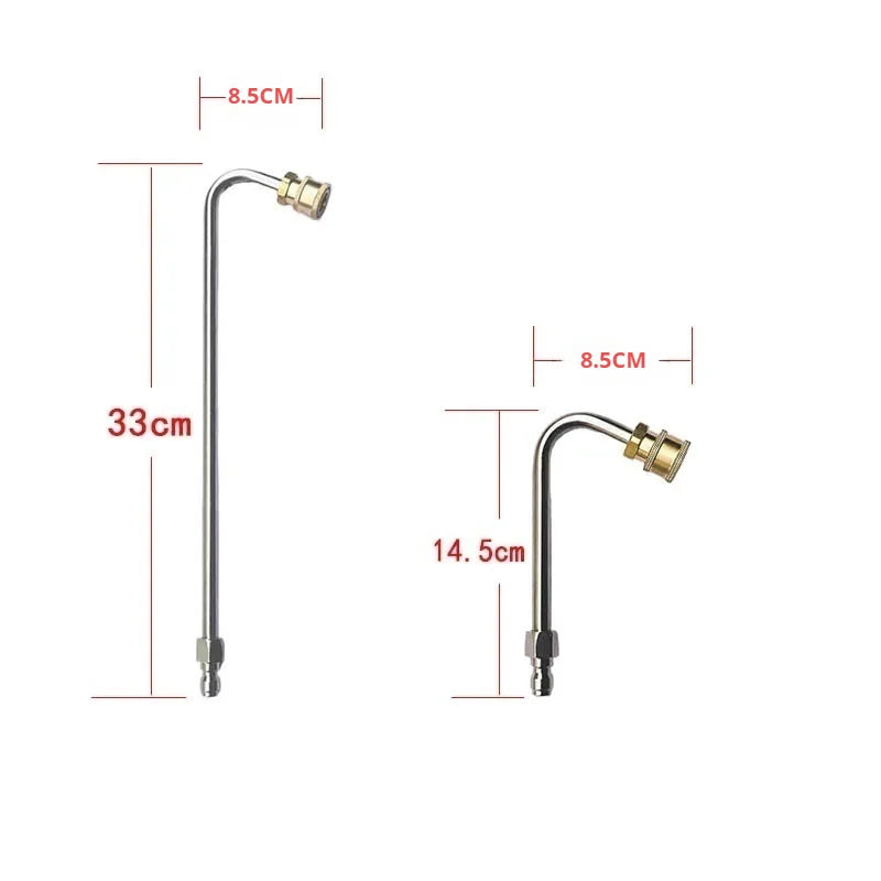 Pressure Washer Extension Lance Set - 4000 PSI Spray Gun with 1/4-Inch Quick Connect for Efficient Cleaning