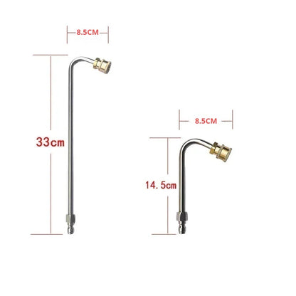 Pressure Washer Extension Lance Set - 4000 PSI Spray Gun with 1/4-Inch Quick Connect for Efficient Cleaning