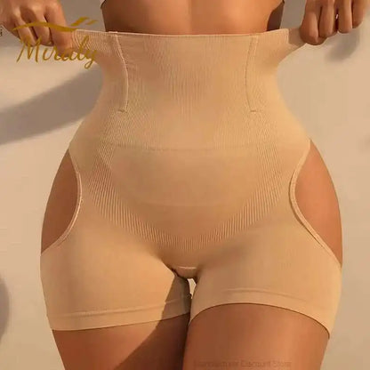 Women Hip Enhancer Shapewear Shorts - Butt Lifter Waist Trainer with Tummy Control Slimming Body Shaper Panties